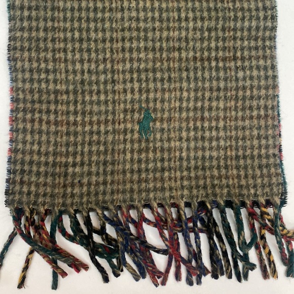 Ralph Lauren Reversible Wool Blend Scarf - Picture 3 of 6